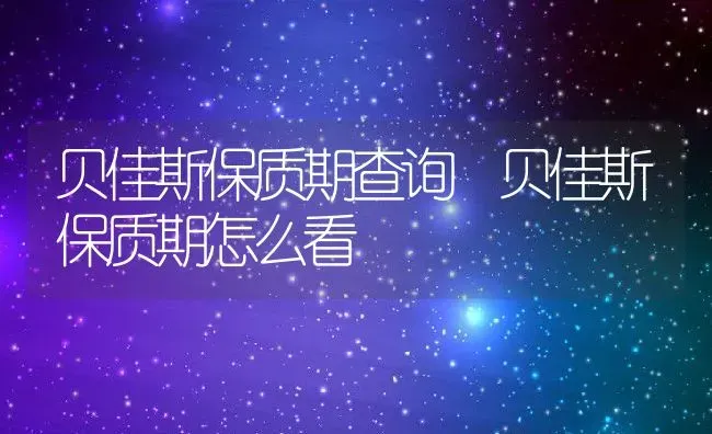 贝佳斯保质期查询 贝佳斯保质期怎么看 | 养殖资料投稿