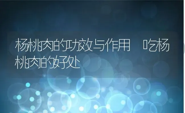 杨桃肉的功效与作用 吃杨桃肉的好处 | 养殖资料投稿