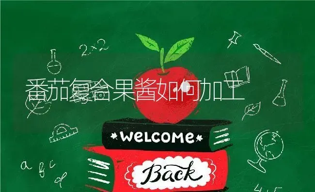 番茄复合果酱如何加工 | 养殖资料投稿