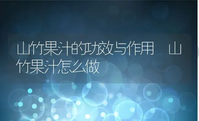 山竹果汁的功效与作用 山竹果汁怎么做 | 养殖资料投稿