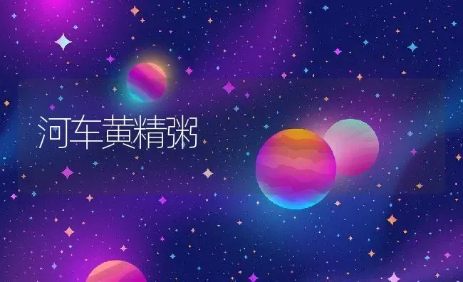 河车黄精粥 | 养殖资料投稿