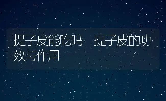 提子皮能吃吗 提子皮的功效与作用 | 养殖资料投稿