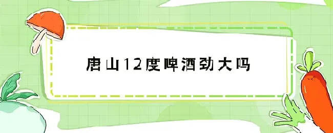 唐山12度啤酒劲大吗