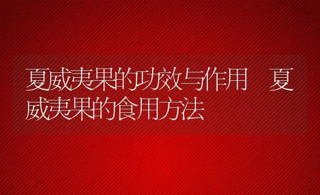 夏威夷果的功效与作用 夏威夷果的食用方法 | 养殖资料投稿