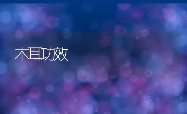 木耳功效 | 养殖资料投稿