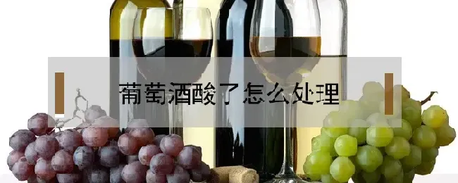 葡萄酒酸了怎么处理