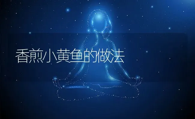 香煎小黄鱼的做法 | 养殖资讯