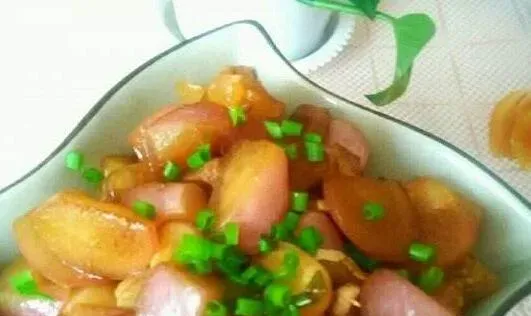 红皮水萝卜怎么炒好吃