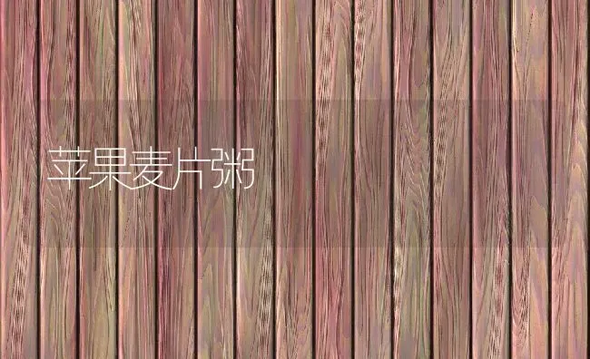 苹果麦片粥 | 养殖资讯