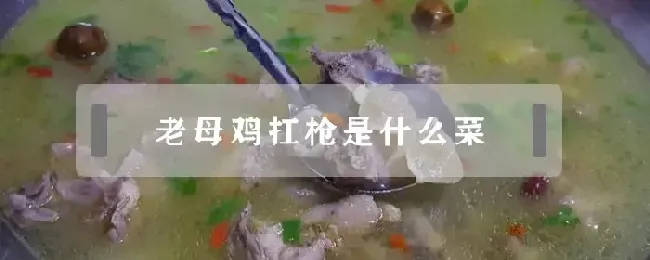 老母鸡扛枪是什么菜