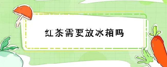 红茶需要放冰箱吗