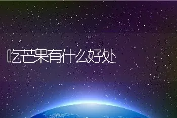 吃芒果有什么好处