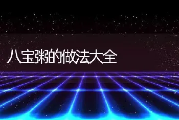 八宝粥的做法大全