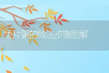 鱼片粥的做法步骤图解