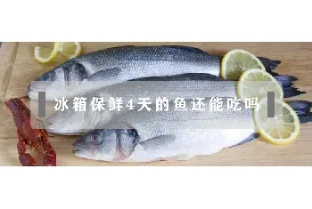 冰箱保鲜4天的鱼还能吃吗