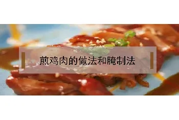 煎鸡肉的做法和腌制法