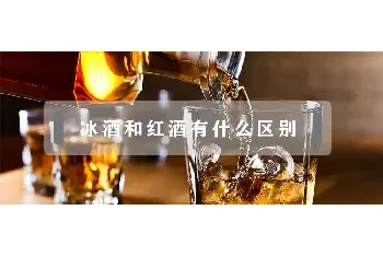 冰酒和红酒有什么区别