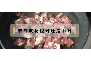 羊肉放花椒对还是不对