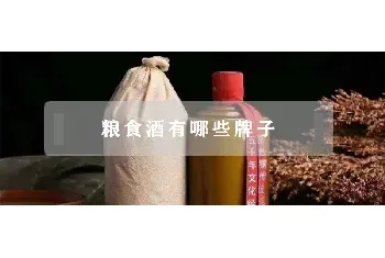 粮食酒有哪些牌子