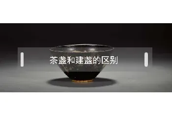 茶盏和建盏的区别