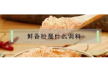 鲜香粉是什么调料