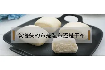 蒸馒头的布是湿布还是干布