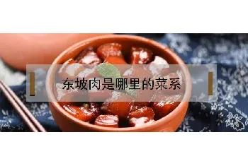 东坡肉是哪里的菜系