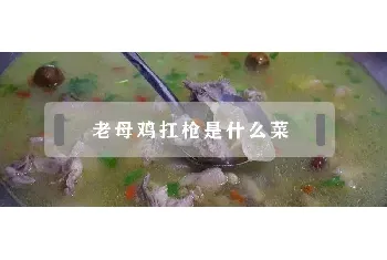 老母鸡扛枪是什么菜